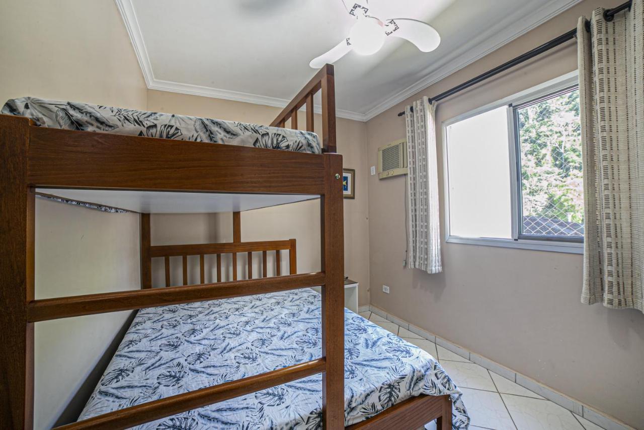 Apto 22E Ar Condicionado E Ventilador, 2 Quartos, Churrasqueira, Elevador E Piscina Убатуба Экстерьер фото